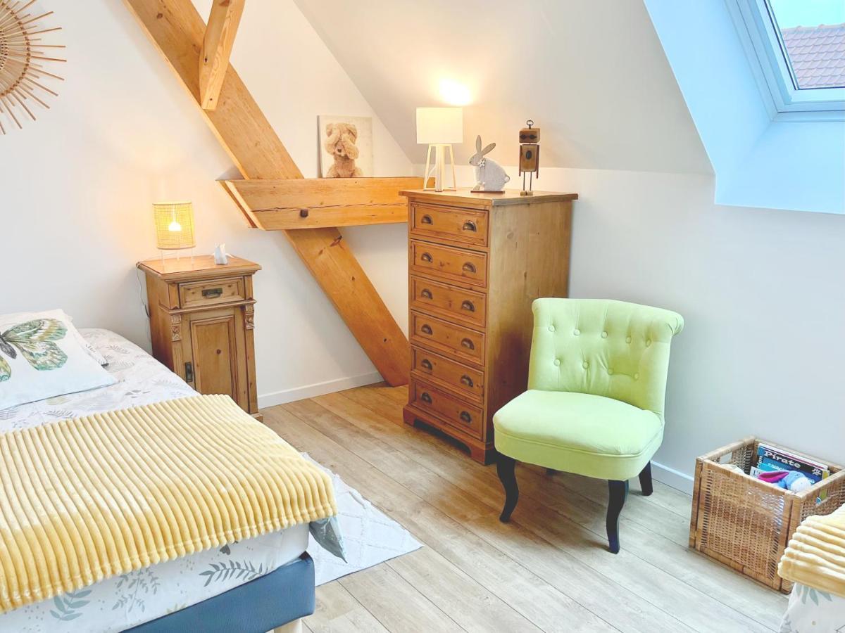 Bed and Breakfast Aux 2 Girouettes Merville  Esterno foto
