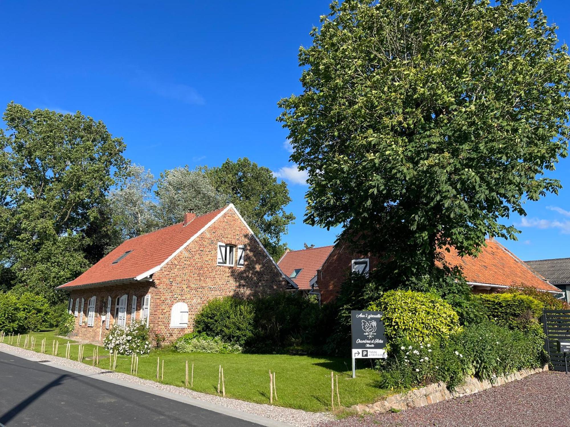 Bed and Breakfast Aux 2 Girouettes Merville  Esterno foto